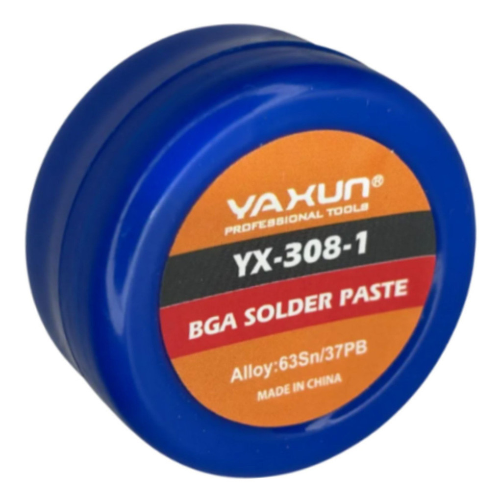 Pasta de Solda Yaxun YX308-1 Para Solda Bga Fluxo Pastoso Smd Reballing