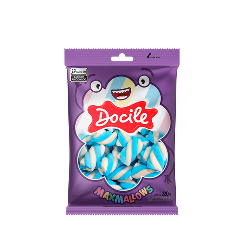 Marshmallow Twist Azul/Branco 220G em Oferta na Shopee