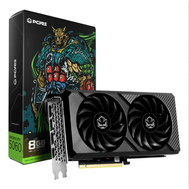Placa de Vídeo Pcyes GeForce RTX 5060 8GB GDDR7 128-Bits 