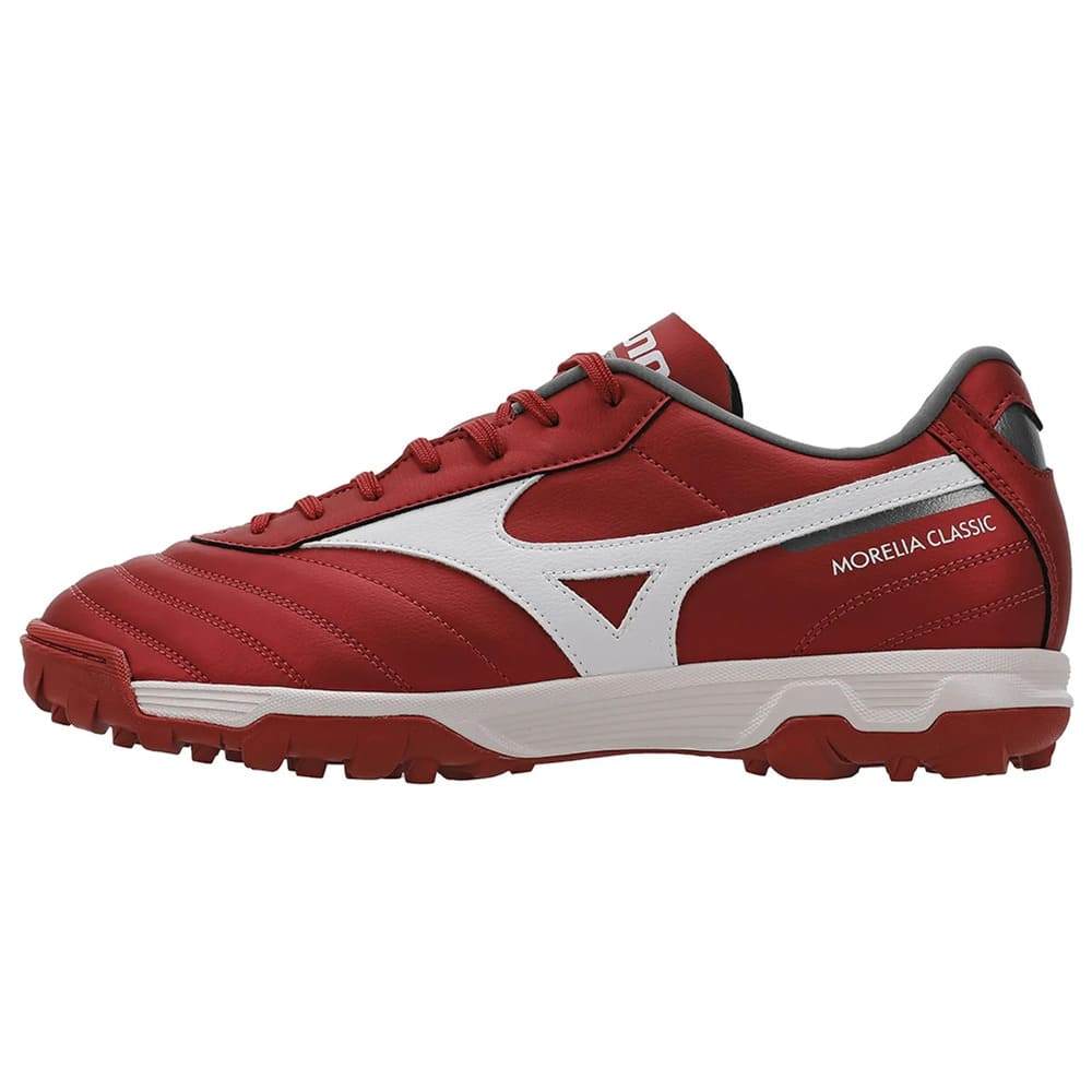 Imagem Chuteira Mizuno Society Morelia Classic Vermelho/Branco Oficial +NF