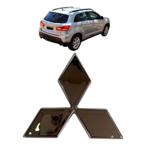 Emblema Mala Asx 2011 A 2016 Prateado