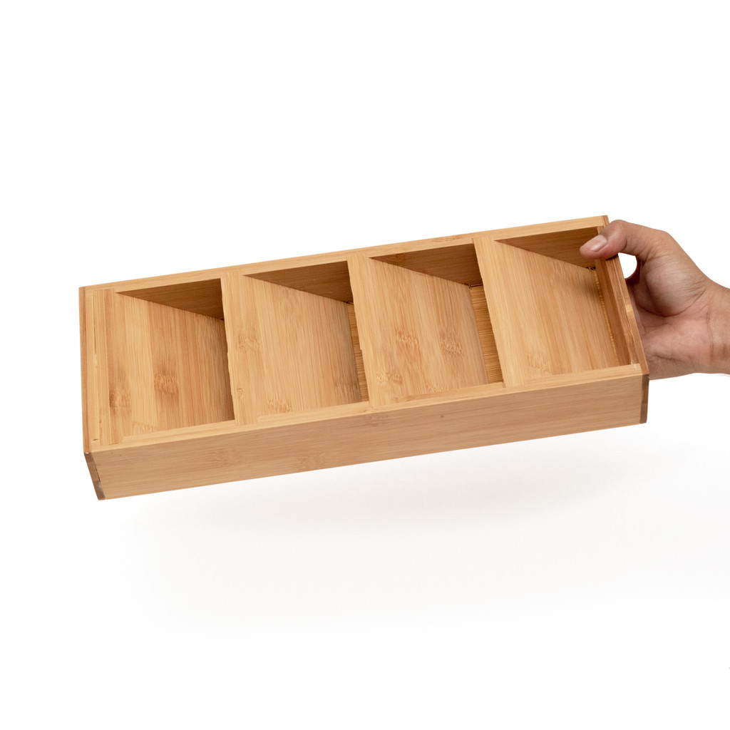 Organizador de Talheres Em Bambu - Oikos — imagem 2 de 2