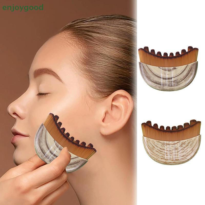 Escova Portátil para Massagem Linfática Facial, Multifuncional, Reduz o Inchaço, Escova de Drenagem Linfática