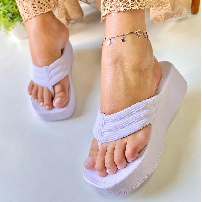 Chinelo Tamanco Delta Micro Nuvem Feminino Plataforma Confortavel Lançamento