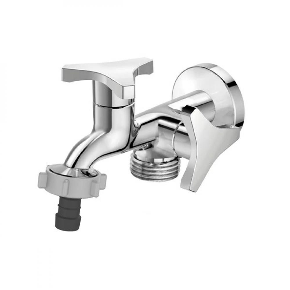 Torneira Para Tanque Maquina Nova Gyro Cromado Fabrimar