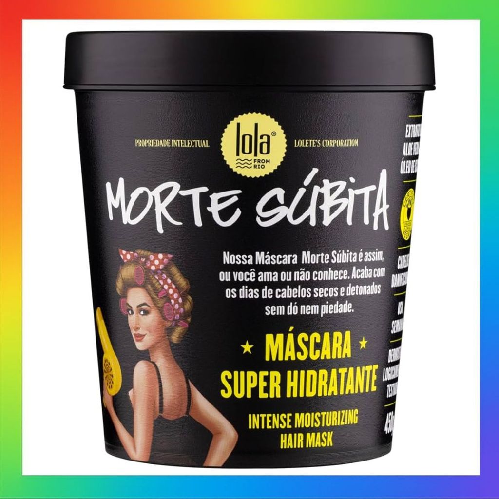 Máscara Tratamento Lola Morte Subita 450g - Lola Cosmetics em Oferta na Shopee