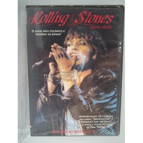 DVD ROLLING STONES GIMME SHELTER musical direção DESC