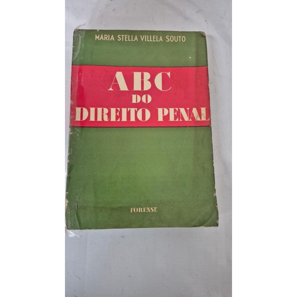 Abc do Direito Penal de Maria Stella Villela Souto 4 edição revista e atualizada