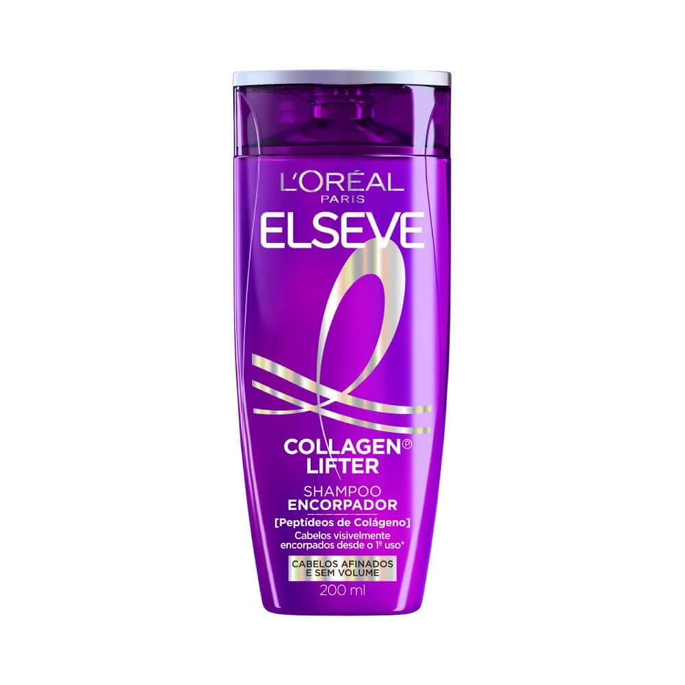 Shampoo Elseve Collagen Lifter 200ml em Oferta na Shopee