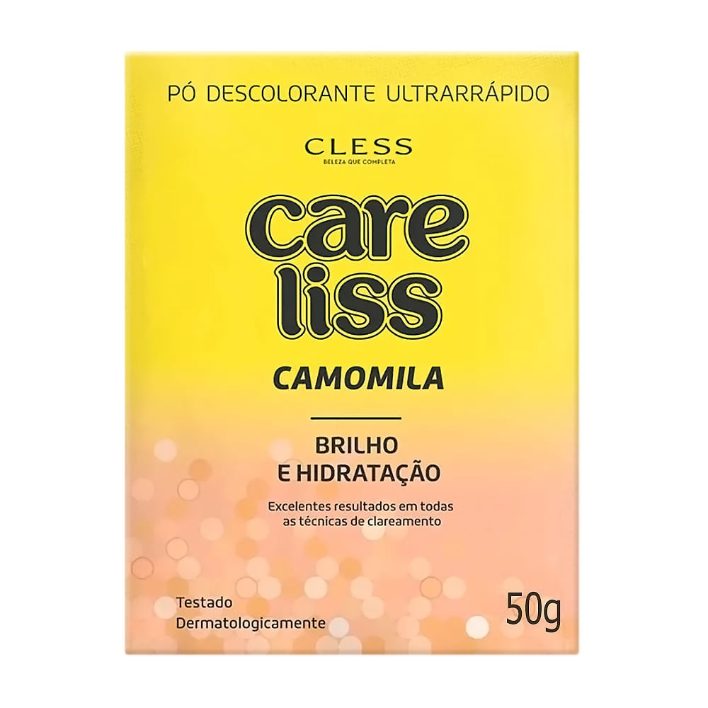 Descolorante Care Liss Camomila 50g em Oferta na Shopee