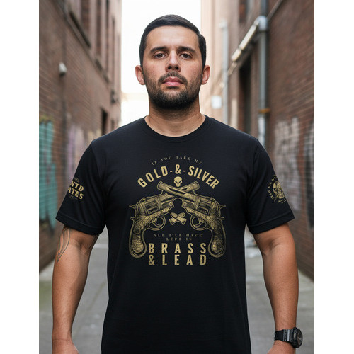 Camiseta Militar Gold & Silver Gold Line Team Six