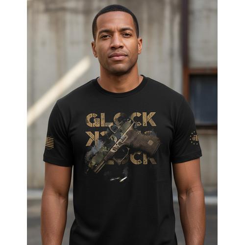 Camiseta Militar Tactical Fritz Glock Multicam Team Six