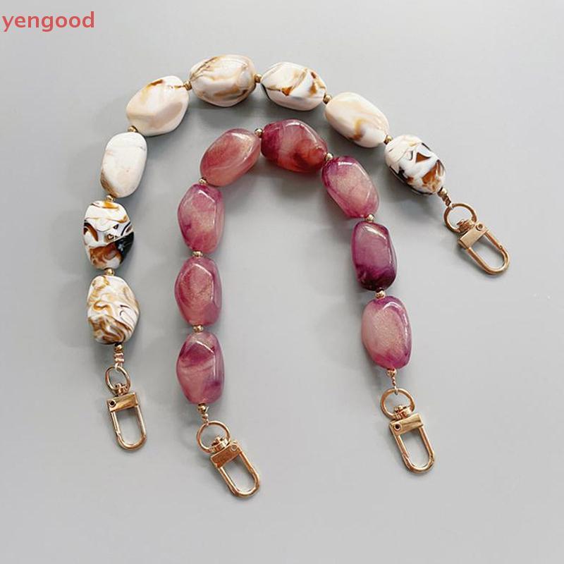 (YGD) Alça De Resina Colorida , Alças De Contas Substituíveis , Pedra Bolsa , Acessórios DIY , Pulseira , Cinto