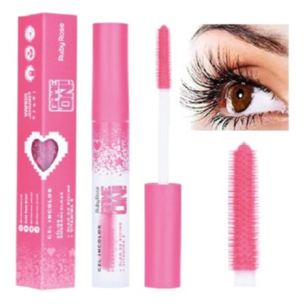 GEL INCOLOR CÍLIOS Ruby Rose + SOBRANCELHAS GAME ON Ruby Rose rímel 509