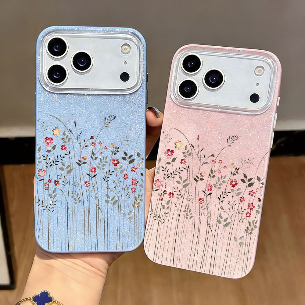 Capinha Capas Para Samsung A03 05 A06 A07 A12 A13 A14 A15 A16 A17 A20 A23 A32 A34 A36 A50 A51 Padrão De Flor Normal