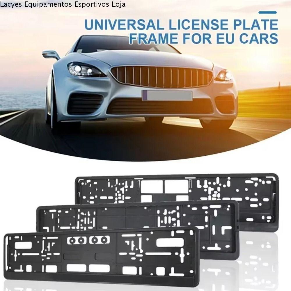 Suporte De Placa De Registro LACYES , Estrutura Superfície Brilhante Anticorrosão , À Prova D'água