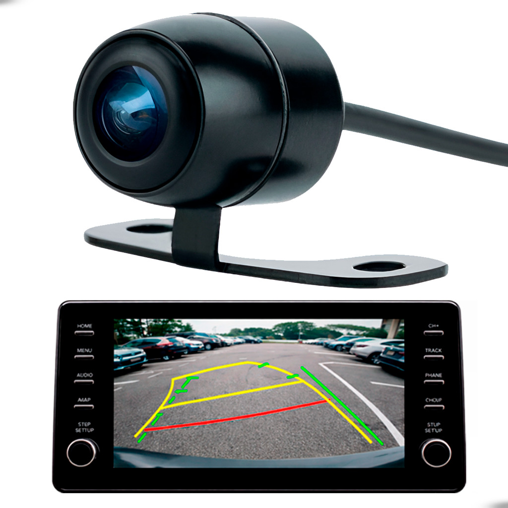 Camera de Re KX3 Borboleta Dupla função 180° Full Hd Barras Dinamicas