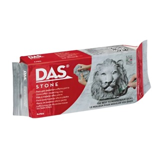 Massa De Modelar Cerâmica Fria Das Stone Efeito Pedra 1 Kg Cinza em Oferta na Shopee