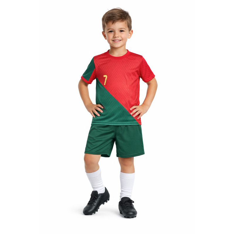 kit conjunto infantil seleção envio imediato em Oferta na Shopee