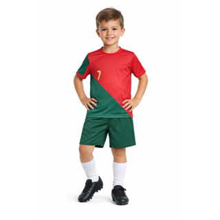 kit conjunto infantil seleção envio imediato em Oferta na Shopee