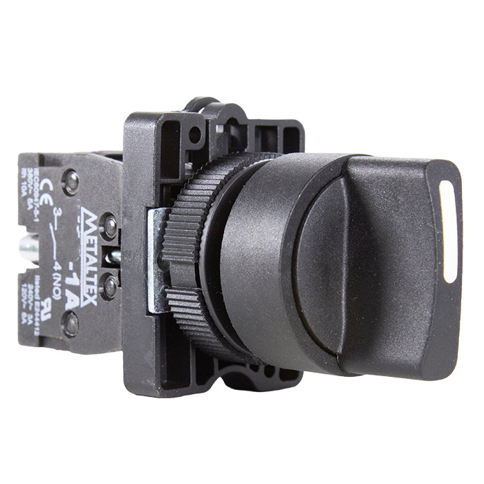 CHAVE SELETORA PLÁST. 3 POS FIXAS 2NA P20SLR4-B-2A - METALTEX