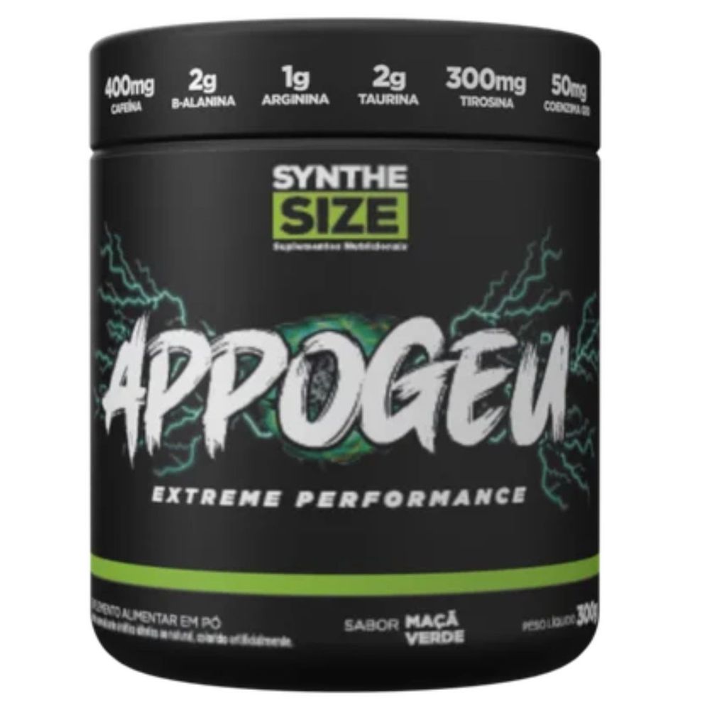 Pre Treino Appogeu Pote De 300g SyntheSize