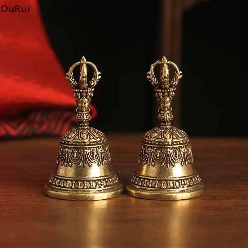 Imagem [B & C] Sino De Latão , Ornamento De Que Gritante De Demônio , Carrilhão De Vento De Carro , Bronze Estilo Tibetano , Ac