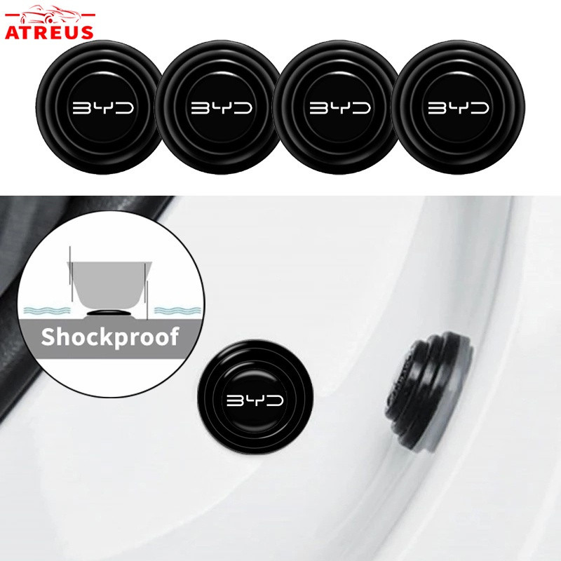 Almofada Anticolisão de Silicone para BYD, Proteção para Portas e Porta-malas do Carro, Silenciador Acústico para BYD Do