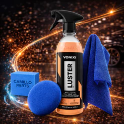 Cera Automotiva de Carnaúba Luster Limpadora Brilho Intenso E Duradouro Vonixx 500ml