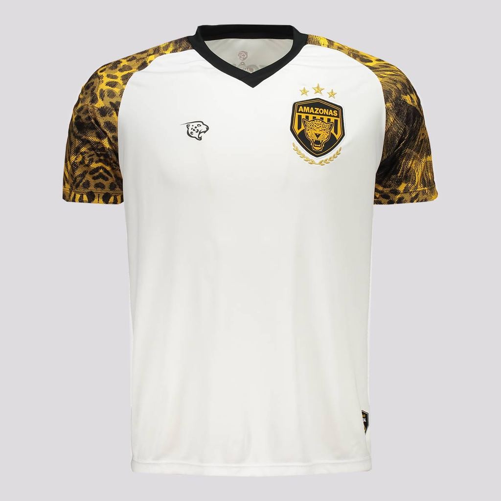 Camisa Onça Amazonas Treino CT 2025 Branca