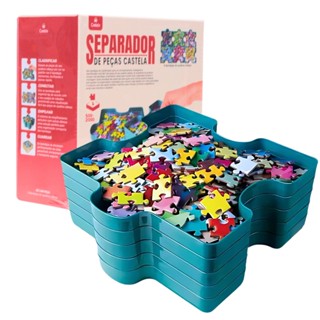 Separador Quebra Cabeça 6un 500 a 1500 Peças Castela em Oferta na Shopee
