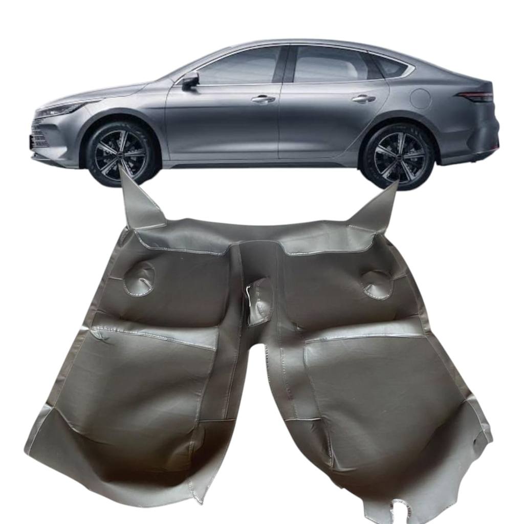 TAPETE ASSOALHO COURO EMBORRACHADO LUXO BYD KING HIBRIDO
