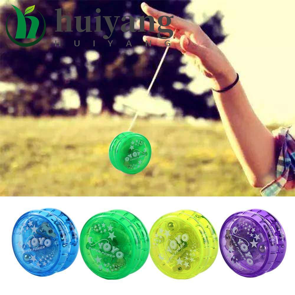 HUIYANG YoYo Ball , Piscante Luminoso De Alta Velocidade , Brinquedo Profissional Com Luz LED Responsivo