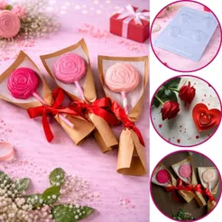 1~10 FORMA BWB PIRULITO ROSA SUSPIRO SIMPLES BWB 10390 (CHOCO)