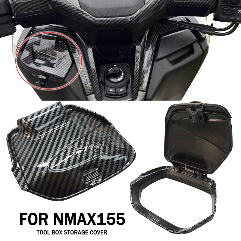 Para Yamaha NMAX155 NMAX 155 V3 2025 Tampa De Armazenamento Da Motocicleta Caixa De Ferramentas Capa Bolso À Prova Dwate