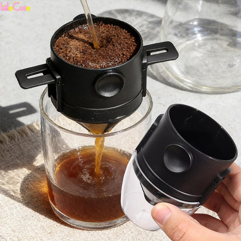 Filtro De Café Cone De 3-1 Unidade-Gotejador Portátil-Cafeteira De Viagem-Suporte De Chá Sem Papel-Reutilizável , Univer