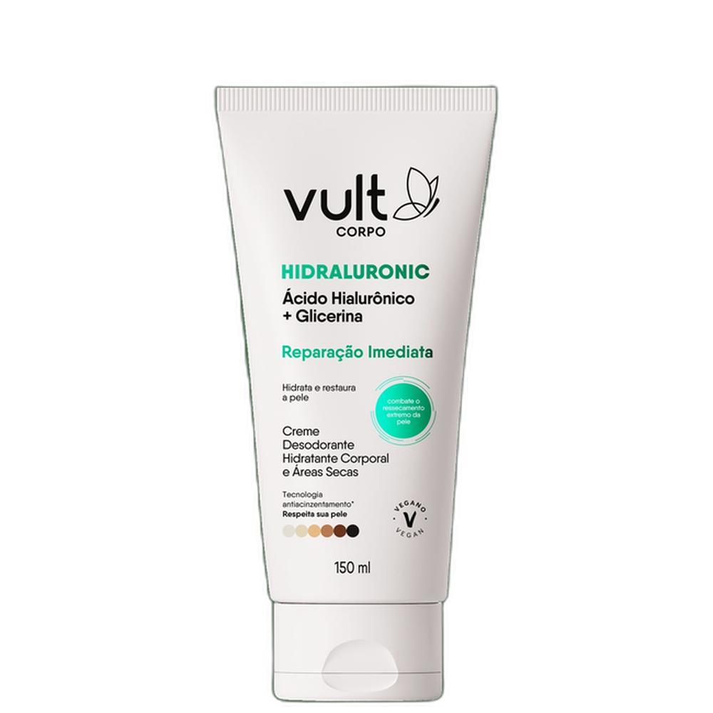 Vult Hidraluronic Creme Hidratante Áreas Secas 150ml em Oferta na Shopee