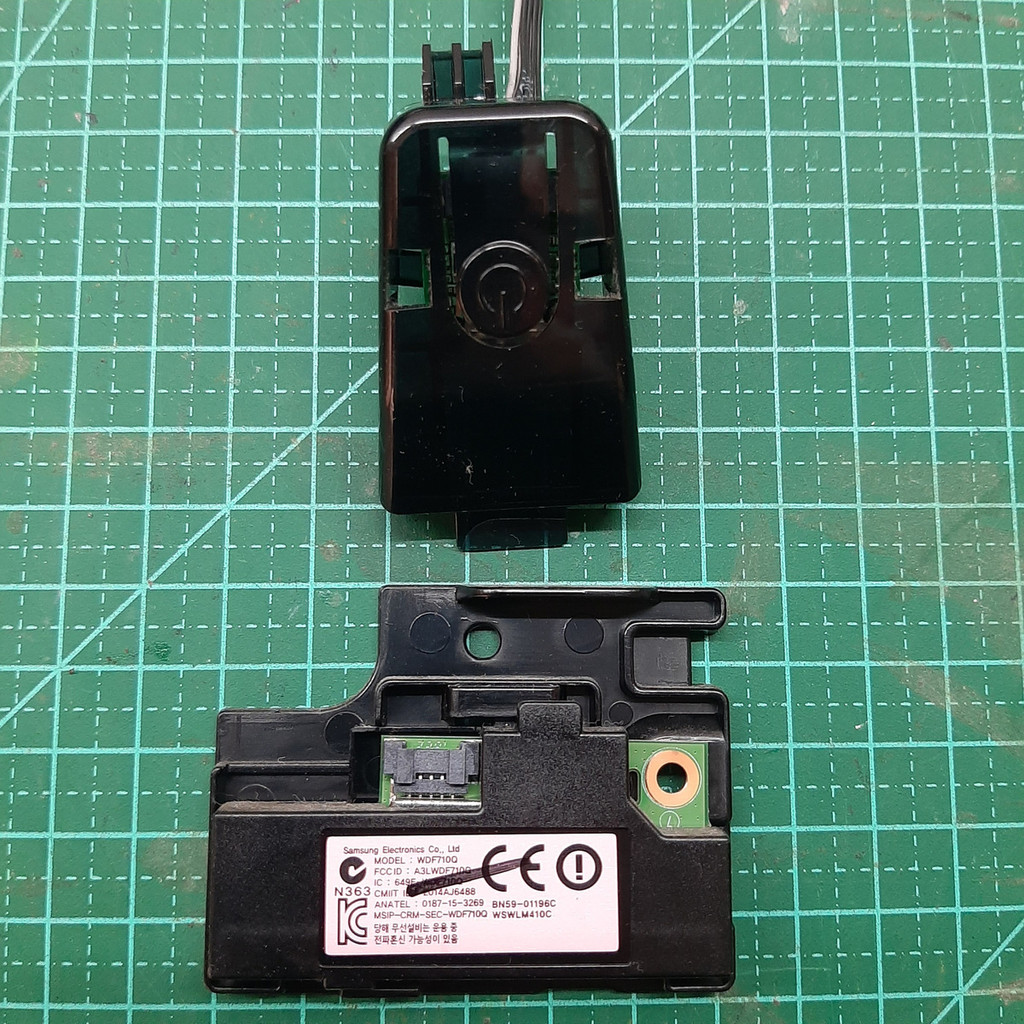 Botão Power + Módulo Wifi Para Tv Un48j5200ag (tvd-001)