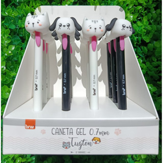 Caneta Gel Divertida 0.7mm com Língua Puxável | Escrita Criativa e Fofa em Oferta na Shopee