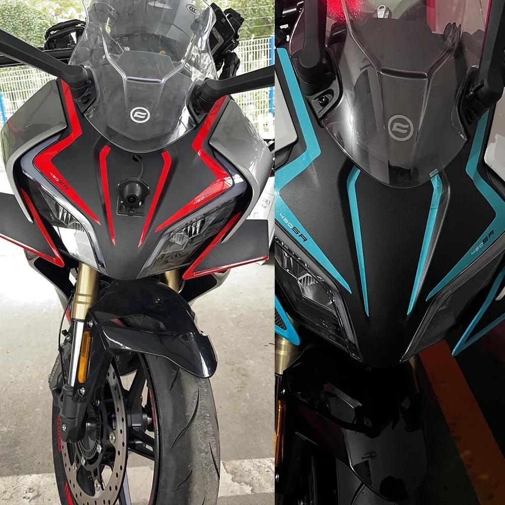 Para CF 450SR Motocicleta Frente Reequipamento Adesivo Locomotiva Decorativo Reflexivo À Prova Dwaterproof Água Protetor