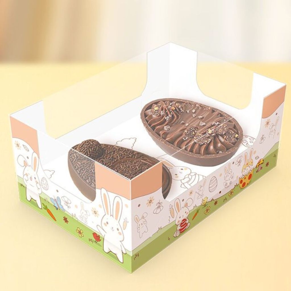 30 CAIXA P/ 2 MINI OVOS 50G - PASCOA COLORIR 5812 ( IDEIA PÁSCOA 2026 ) em Oferta na Shopee