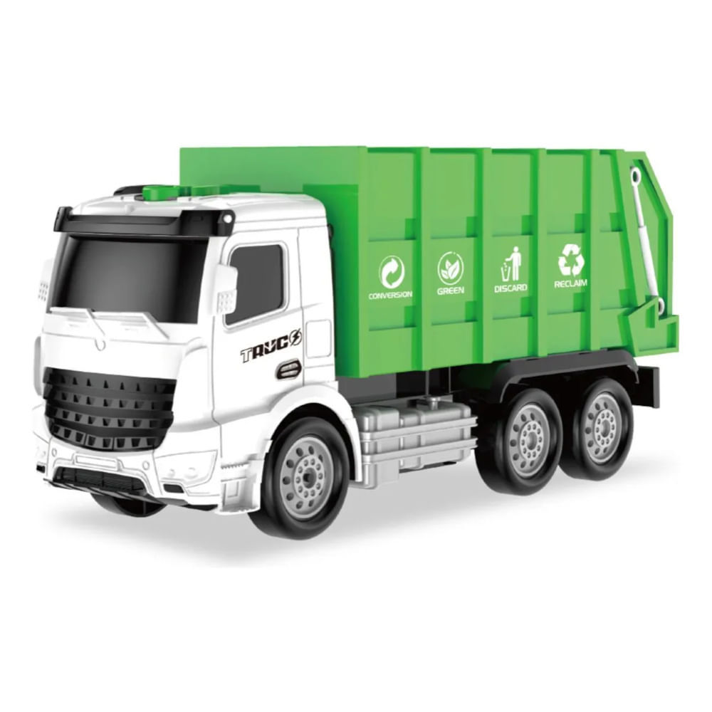 Veículo com Fricção - Caminhão de Lixo - City Truck - Som e Luz - 25 cm - Superlegal em Oferta na Shopee