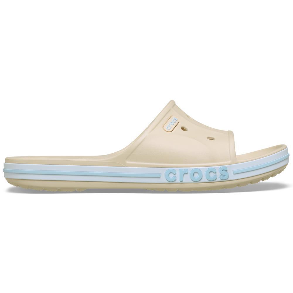 Chinelo Crocs Bayaband Slide Winter White/Multi em Oferta na Shopee