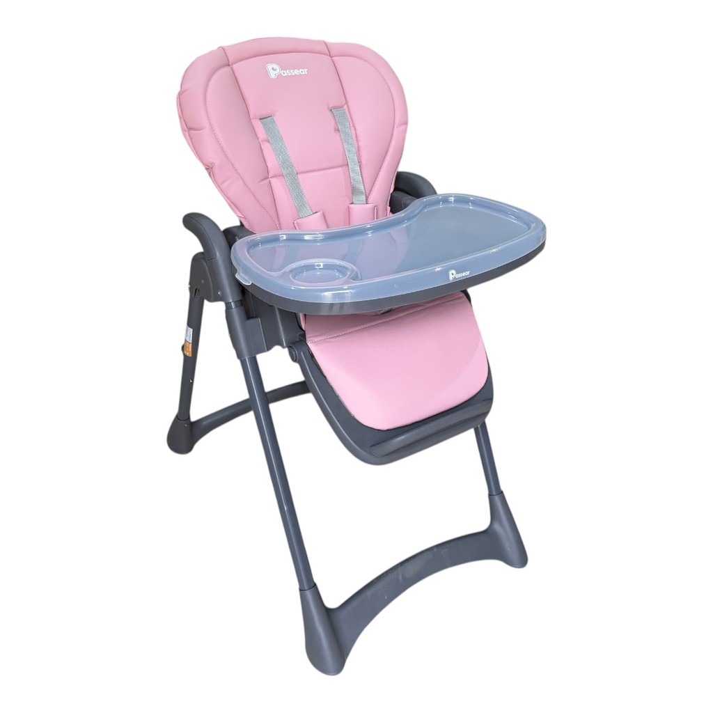 Cadeira de Alimentação Alta Easy - Rosa - Passear