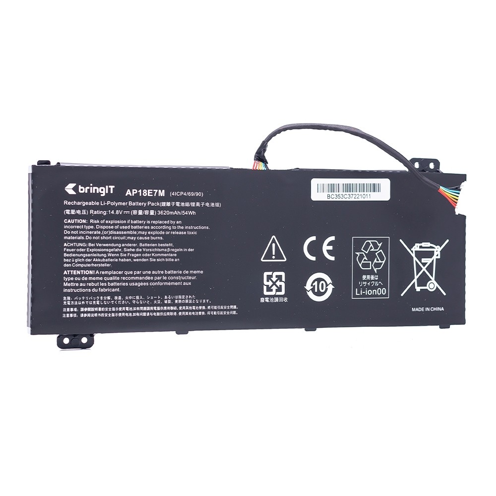 Bateria para Notebook Acer Part Number AP18E7M em Oferta na Shopee