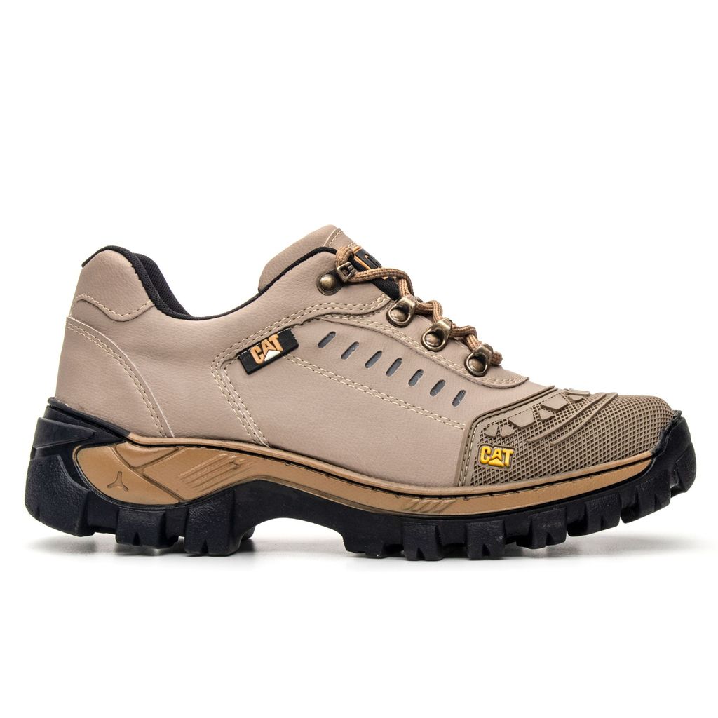 Tênis Caterpillar Masculino Creme e Preto | Estilo Moderno e Confortável.