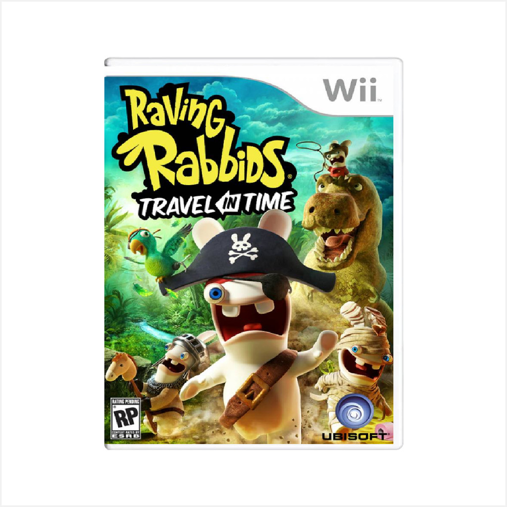 Jogo Raving Rabbids Travel In Time - Wii - Usado