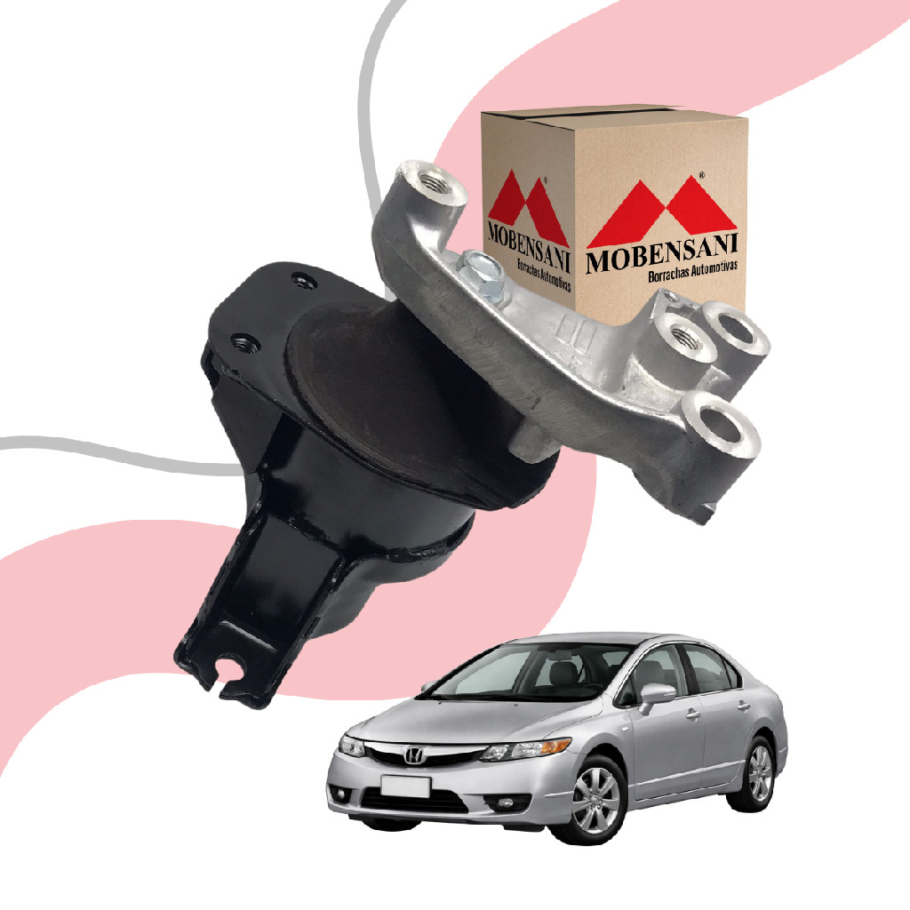 Coxim motor hidraulico New Civic 1.8  2007 a 2011 Mobensani