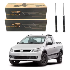 Par Amortecedor Traseiro Saveiro G5 1.6 2009 A 2013