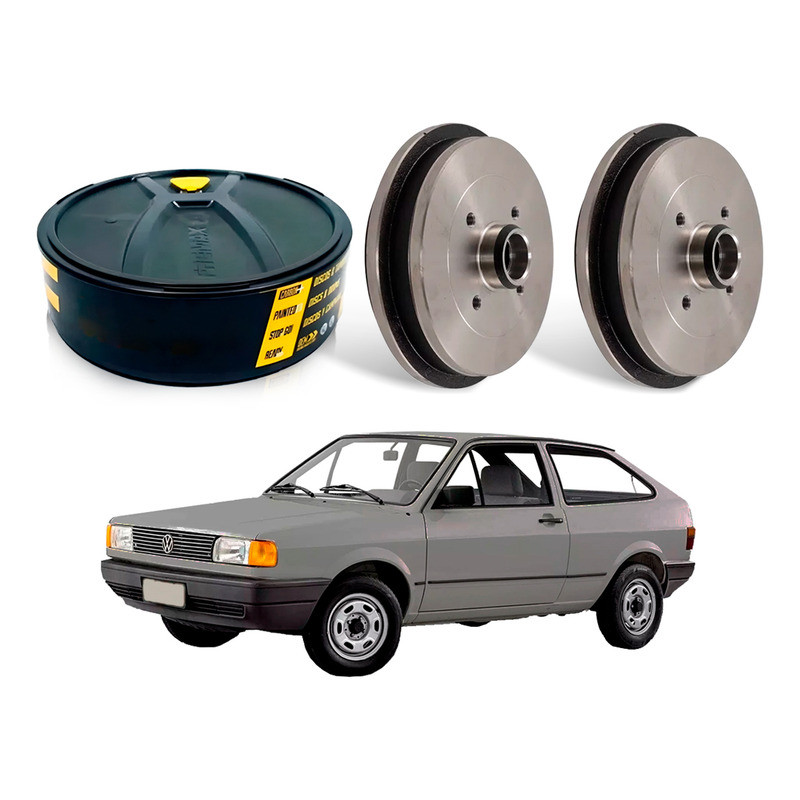 Tambor Freio Traseiro Gol 1.0 1.6 1.8 2.0 1991 A 1994 em Oferta na Shopee